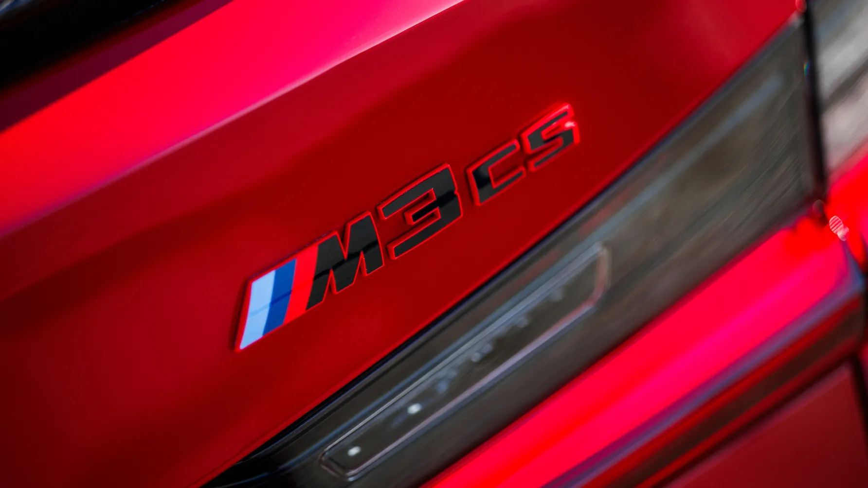 BMW M3 CS dźwignia