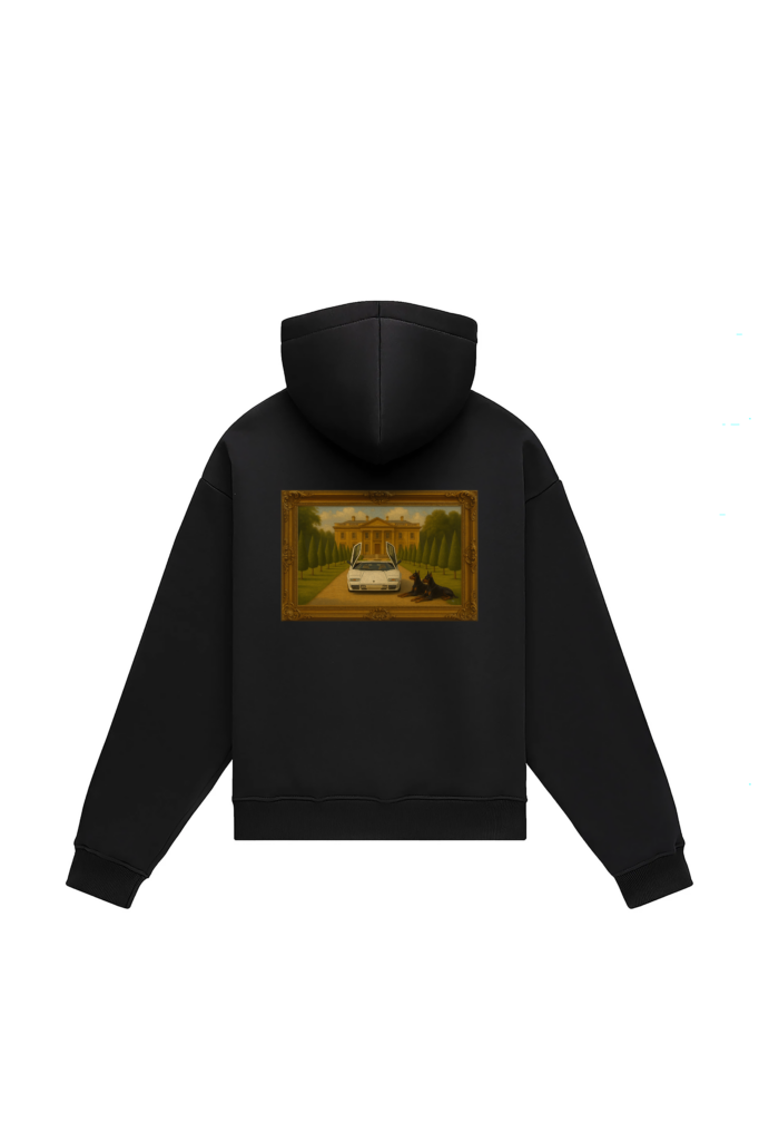 Gentle Torque Oversize Hoodie – Countach - Threshold Protocol