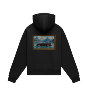 Gentle Torque Oversize Hoodie – 964 Turbo - Torque on Ice - Image 1