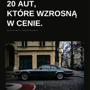 Raport inwestycyjny premium: 20 aut, których ceny zaraz wystrzelą w kosmos
