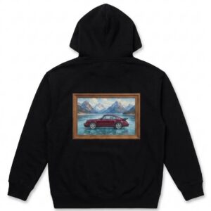 Gentle Torque Oversize Hoodie – 964 Turbo - Torque on Ice - Image 3